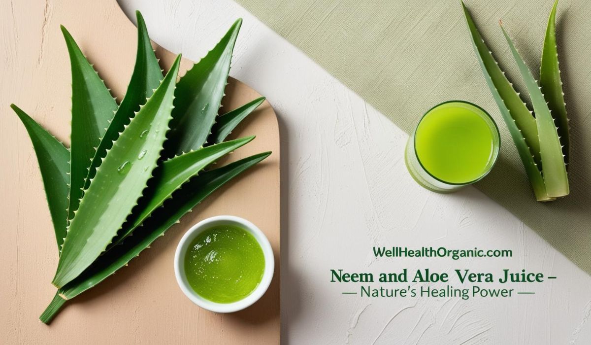 Wellhealthorganic.com : Neem And Aloe Vera Juice